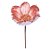 Galho Pick Flor Magnolia Rosa - Cabo Curto - 1 unidade - Cromus - Rizzo Confeitaria - Imagem 1