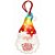 Enfeite para Pendurar -  "Feliz Natal" Papai Noel - Ref. DHT4N-006 - 1 unidade - Rizzo Confeitaria - Imagem 1