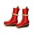 Patins de Gelo Natalino Vermelho P/ Pendurar 10 cm - Cromus Natal - 2 unidades - Rizzo Confeitaria - Imagem 1