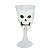 Taça Halloween - Branca com Transparente - Caveira - 250ml - 1 unidade - Rizzo - Imagem 2