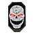 Enfeite Decorativo de Halloween Com Luz e Som - Campainha de Caveira - Festa Halloween - 1 unidade - Cromus - Rizzo - Imagem 4