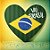 Painel 2 Laminas - Brasil Copa do Mundo - 1 unidade - Cromus - Imagem 1
