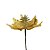 Flor Decorativa Poinsétia Ouro - Cabo Curto - 1 unidade - Cromus - Rizzo Confeitaria - Imagem 1