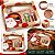 Caixa Kit Confeiteiro - Noelito - 20,5 x 18 x 8 cm - Cromus Natal - 1 unidade - Rizzo - Imagem 2