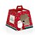Caixa Panetone Com Visor - Nicolau - G 19 x 19 x 16,5 cm - 500 g - 10 unidades - Rizzo - Imagem 1