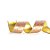 Fita Decorativa Dourada "Colmeia" - 6,3 cm x 914 cm - 1 unidade - Cromus - Rizzo - Imagem 1