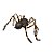 Aranha Decorativa com LED - Laranja - Festa Halloween - 1 unidade - Cromus - Rizzo - Imagem 1