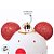 Kit Bolas de Natal Mickey - Sortido - Vermelho e Branco - 8 cm  - 4 unidades - Disney Original - Rizzo - Imagem 4