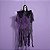 Ceifador Estatico Preto e Roxo - 40x5x75cm - Halloween - 1 unidade - Cromus - Rizzo - Imagem 1