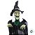 Enfeite Decorativo de Halloween Com Luz,Som e Movimento - Bruxa Agnes - 195cm - 1 unidade - Cromus - Rizzo - Imagem 3