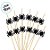 Pick Decorativo - Aranha Preta - 12 cm - Halloween - 12 unidades - Cromus - Rizzo - Imagem 2