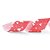 Fita de Cetim Estampa Mickey Vermelho e Branco - 6,3cm x 914cm - 1 unidade - Cromus - Rizzo Confeitaria - Imagem 1