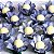 Forminha para Doces Finos - Mini Lírio - Pint Art - Azul Marinho - 25 unidades - Maxiformas - Rizzo - Imagem 3