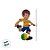 Painel Decorativo - Jogador de Futebol Brasileiro - 46cm - 1 unidade - Rizzo - Imagem 4