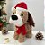 Cachorrinho Decorativo de Natal - Com Movimento - 30 Centímetros - 1 unidade - Rizzo - Imagem 1