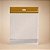 Saco Adesivado com Furo - Ouro - 22x30cm - 100 unidades - Cromus - Rizzo - Imagem 1