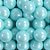 Confeito Sugar Beads Perolizado Azul Claro - 14mm - 1 unidade - Cromus Linha Profissional Allonsy - Rizzo - Imagem 1