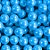 Confeito Sugar Beads Perolizado Azul Escuro - 10mm - 1 unidade - Cromus Linha Profissional Allonsy - Rizzo - Imagem 1