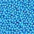 Confeito Sugar Beads Azul Escuro Perolizado - 4mm - 1 unidade - Cromus Linha Profissional Allonsy - Rizzo - Imagem 1