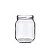 Pote de Vidro de Conserva - 250 ml - 9,5 cm x 6 cm - 1 unidade - Rizzo - Imagem 1
