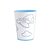 Copo para Colorir Color Cup Aventureiro - Azul 10cm - 01 unidade - Rizzo Embalagens - Imagem 1