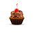 Forminha para Mini Cupcake - Marrom - 45 unidades - Plac - Rizzo - Imagem 1