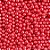 Confeito Sugar Beads Perolizado Vermelho - 4mm - Cromus Linha Profissional Allonsy - 1 unidade - Rizzo - Imagem 1