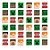 Cortina Decorativa Minecraft - 250 cm x 350 cm - 6 unidades - Cromus - Rizzo - Imagem 1
