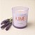 Vela Aromática - Lavanda - 1 unidade - Cromus - Rizzo - Imagem 1
