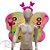 Kit Fantasia Carnaval - Borboleta - Verde/Amarelo - Mod:87 - 01 unidade - Rizzo - Imagem 1