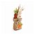Saco Decorativo com Cenoura e coelho - Terracota - 1 unidade - Cromus Páscoa - Rizzo - Imagem 1