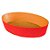 Forma Colomba Oval Forneável 500g - Vermelha - 5 unidades - Ecopack - Rizzo - Imagem 1