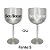 Taça de Gin para Personalizar c/ Nome - Prata - 1 unidade - Rizzo Personalizado - Imagem 6