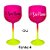 Taça de Gin para Personalizar c/ Nome - Amarelo e Pink - 1 unidade - Rizzo Personalizado - Imagem 5