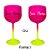 Taça de Gin para Personalizar c/ Nome - Amarelo e Pink - 1 unidade - Rizzo Personalizado - Imagem 2
