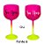 Taça de Gin para Personalizar c/ Nome - Amarelo e Pink - 1 unidade - Rizzo Personalizado - Imagem 7