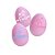 Ovo Surpresa c/ Encaixe Rosa - Orelhinha - 1 unidade - Rizzo Personalizado - Imagem 1