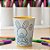 Copo para Colorir Color Cup Coelhinhos de Páscoa - Amarelo - 10cm - 1 unidade - Rizzo - Imagem 1