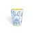 Copo para Colorir Color Cup Coelhinhos de Páscoa 10cm - 01 unidade - Rizzo - Imagem 1