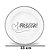 Sousplat Branco c/ Borda Dourada Páscoa Abençoada - 33 cm - 1 unidade - Rizzo - Imagem 2