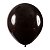 Balão de Festa Redondo Profissional Látex Liso - Preto - Art-Latex - Rizzo Balões - Imagem 1