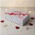 Caixa 6 Doces Retangular - Amor - 6 unidades - Festcolor - Rizzo - Imagem 1