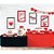 Kit Decorativo Festa Amor - 1 unidade - Festcolor - Rizzo - Imagem 1