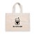 Sacola de Algodão Cru Personalizado Love Dog - 40cm x 33cm - 1 unidade - Rizzo - Imagem 1