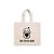 Sacola de Algodão Cru Personalizado Love Dog - 20cm x 22cm - 1 unidade - Rizzo - Imagem 1