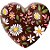 Blister Decorado com Transfer para Chocolate - Coração - Mãe - BL0165 - 1 unidade - Stalden - Rizzo - Imagem 3