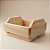 Caixote de Madeira Crua 12x12x7cm - 01 Unidade - Rizzo - Imagem 1