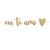 Faixa Decorativa "Eu Te Amo" Glitter Dourado - 1 unidade - Cromus - Rizzo - Imagem 1