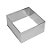 Cortador Aro Quadrado 16x16x10cm - Ref:2061 - 1 unidade - RR Cortadores - Rizzo - Imagem 1
