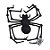 Aranha Viúva Negra de Halloween - 1 unidade - BrasilFlex - Rizzo - Imagem 1